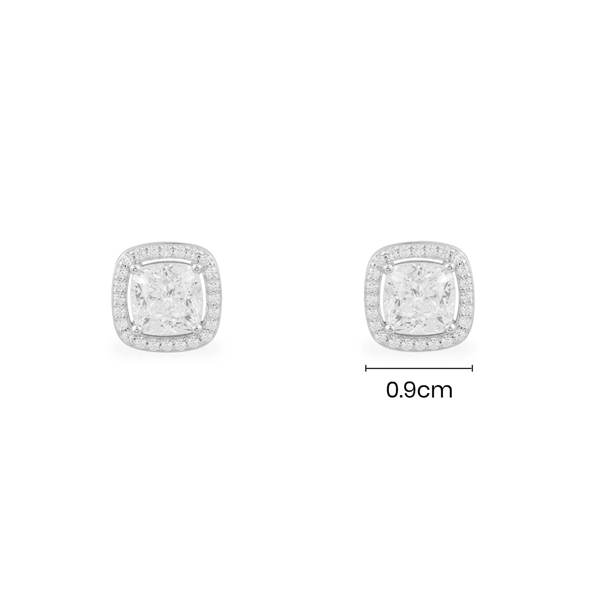 Square Stud Earrings - APM Monaco