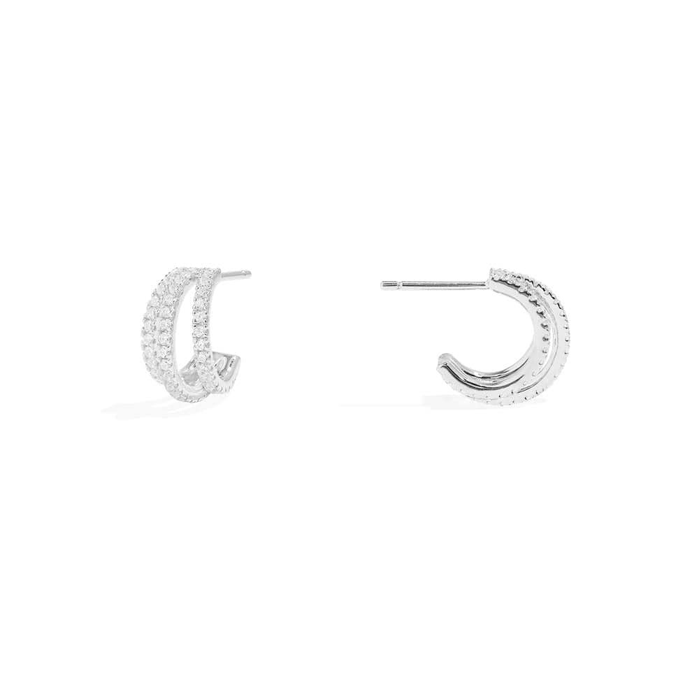 Triple Hoop Earrings - APM Monaco