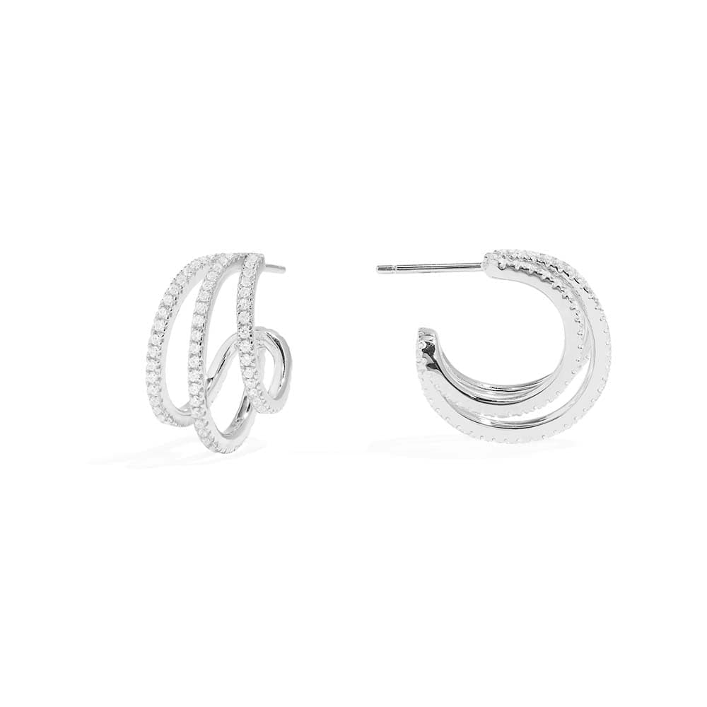 Triple Hoop Earrings - APM Monaco