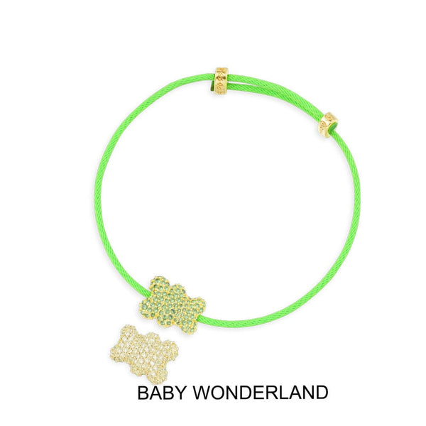 Baby Wonderland Yummy Bear Nylon Bracelet
