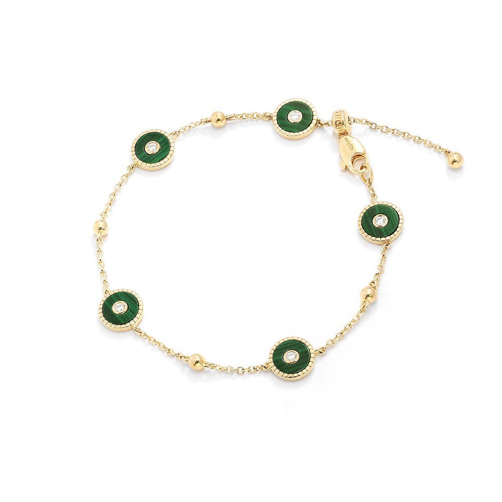 Malachite Adjustable Bracelet APM Monaco
