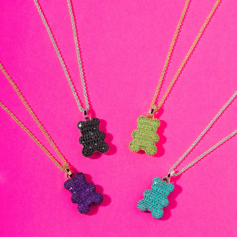 Baby Wonderland Yummy Bear (CLIPPABLE) Adjustable Necklace - APM Monaco